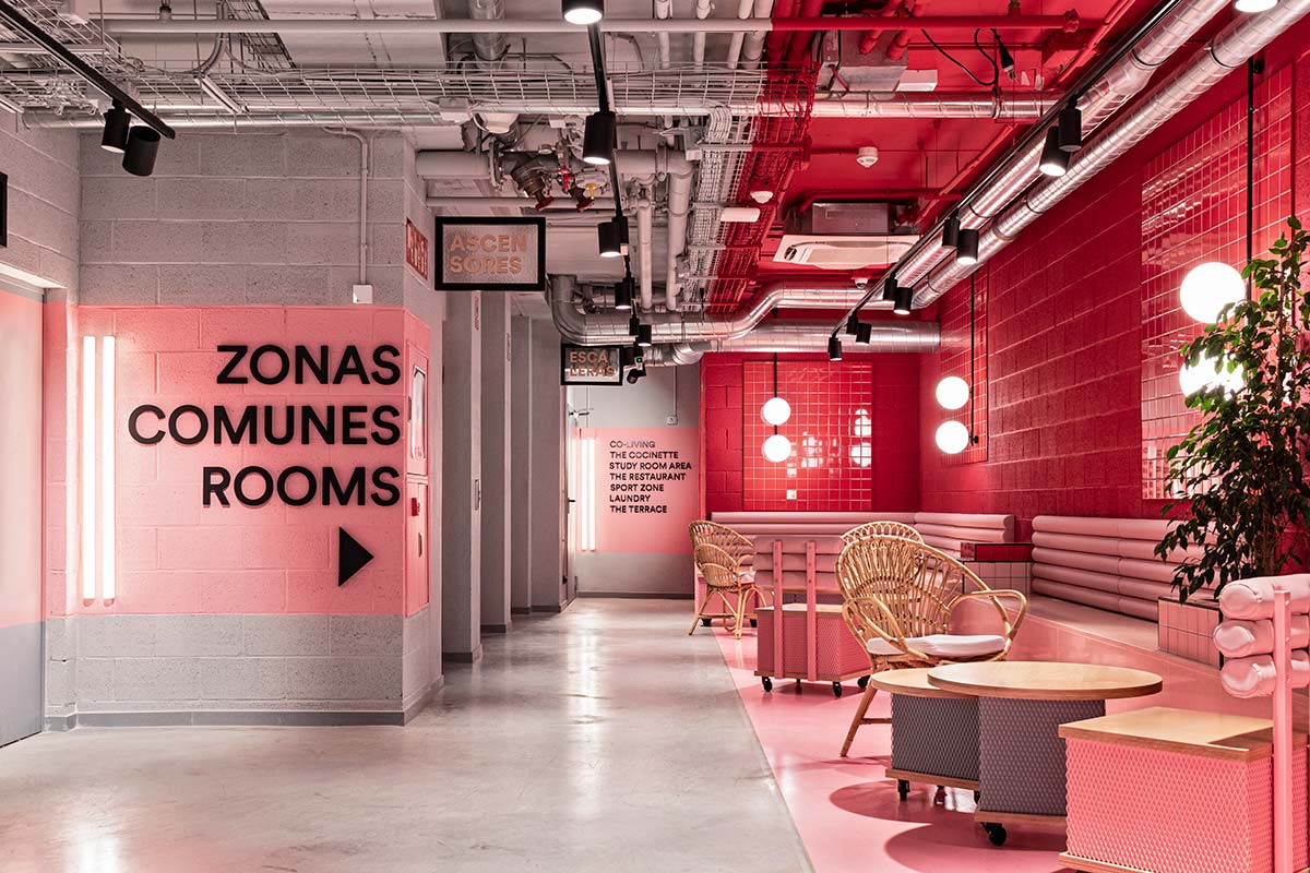 Il color blocking conquista il campus
