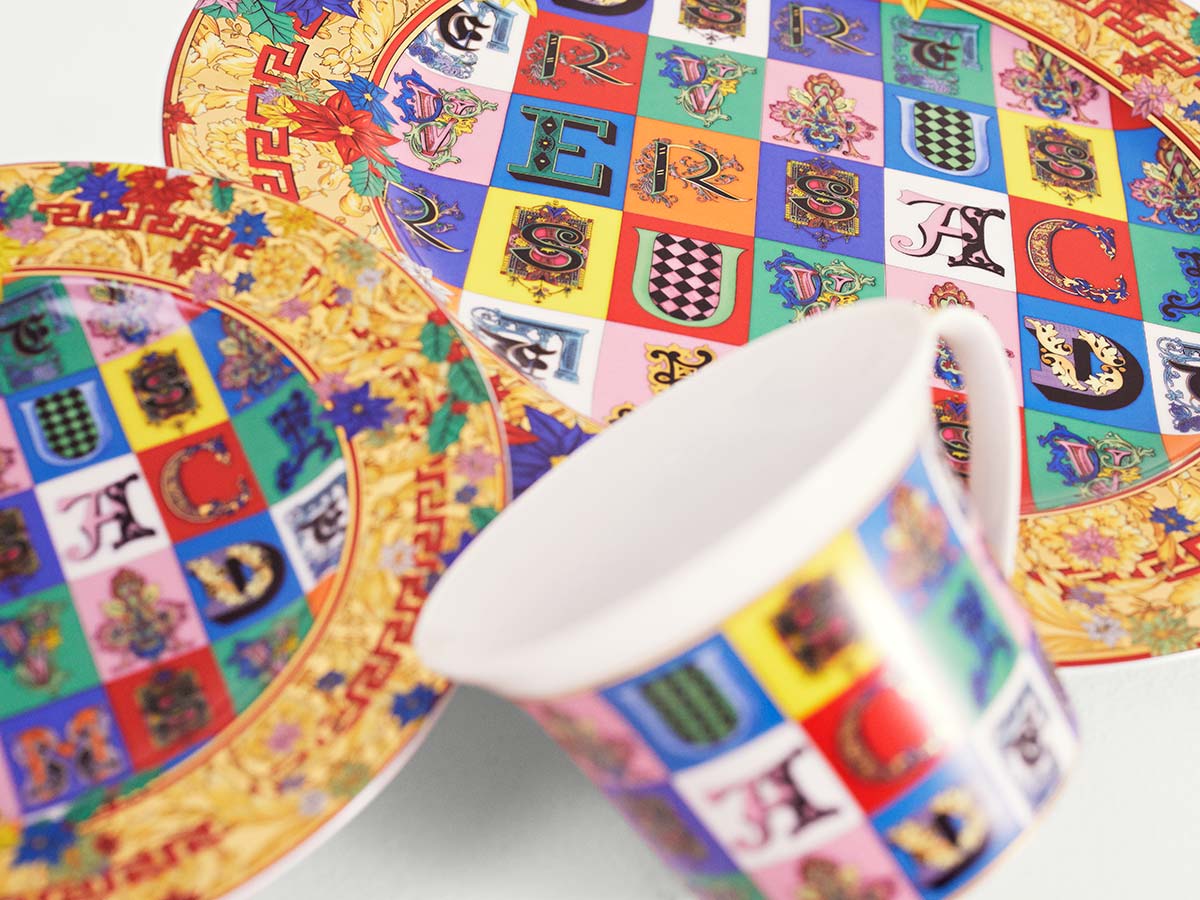 For the holidays: dining with Versace