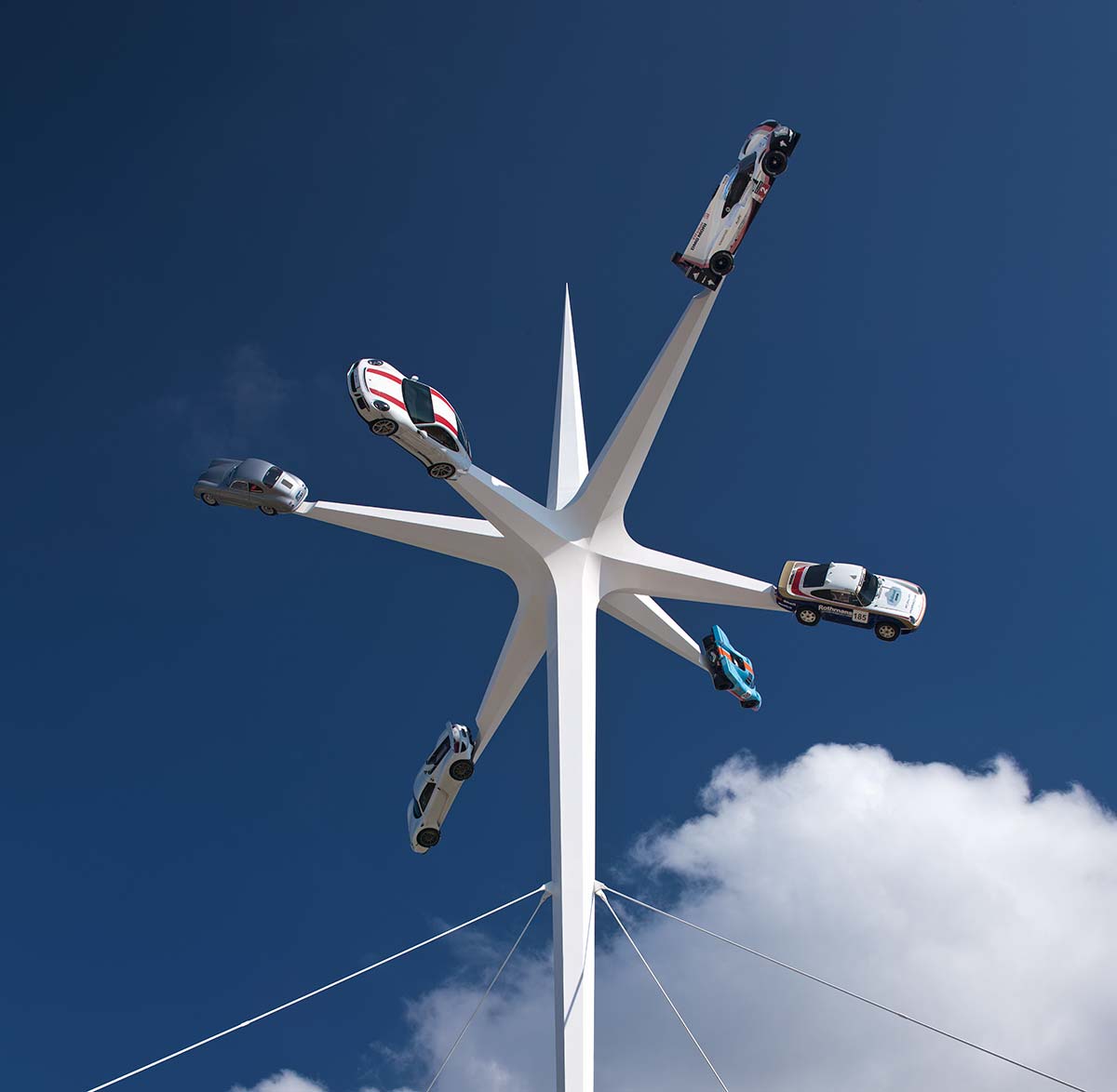 Porsche Sculpture