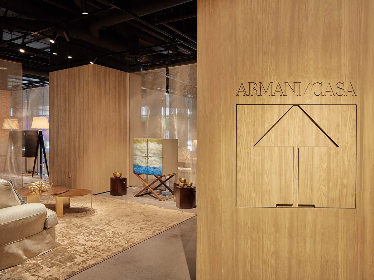 A as in Armani and America