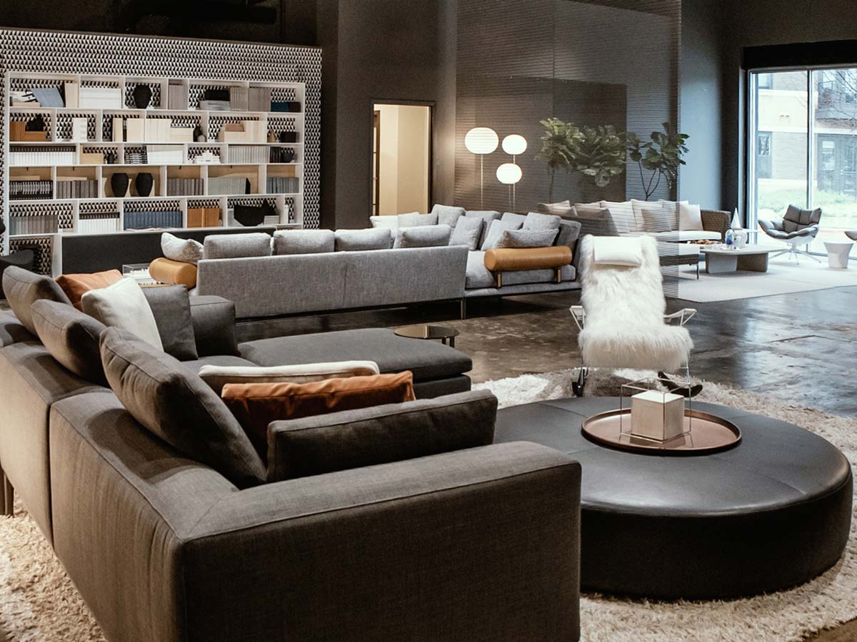 Il nuovo showroom texano di B&B Italia