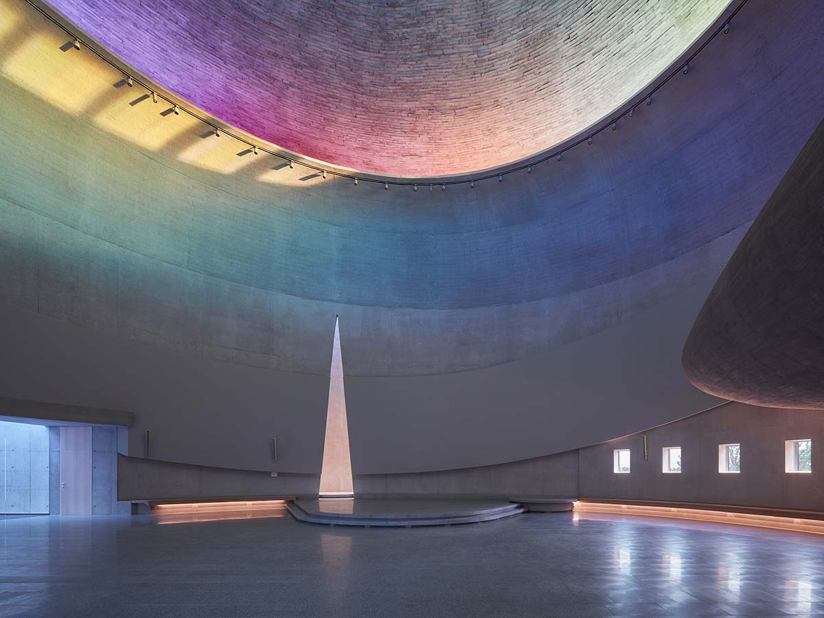 The Church of Beatified Restituta: rainbow colors and symbolic revelations