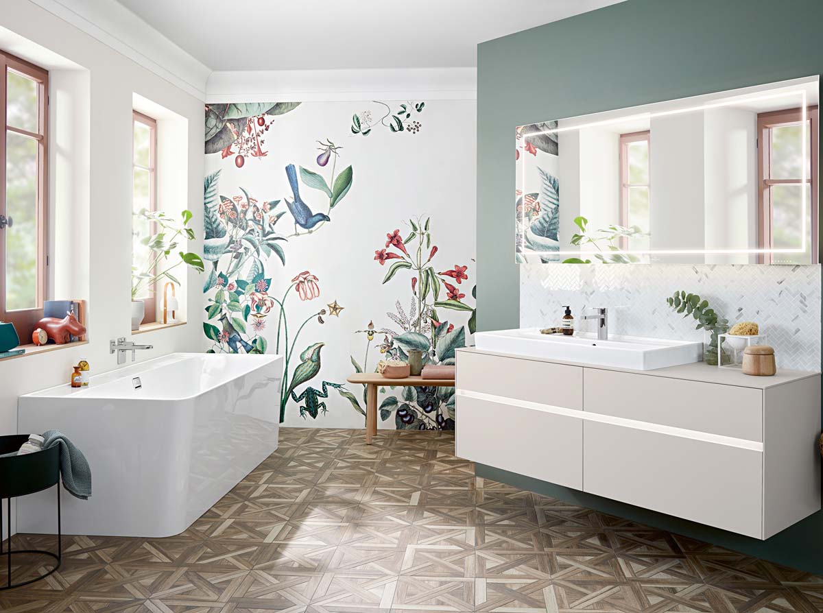 Villeroy & Boch colours the bathroom