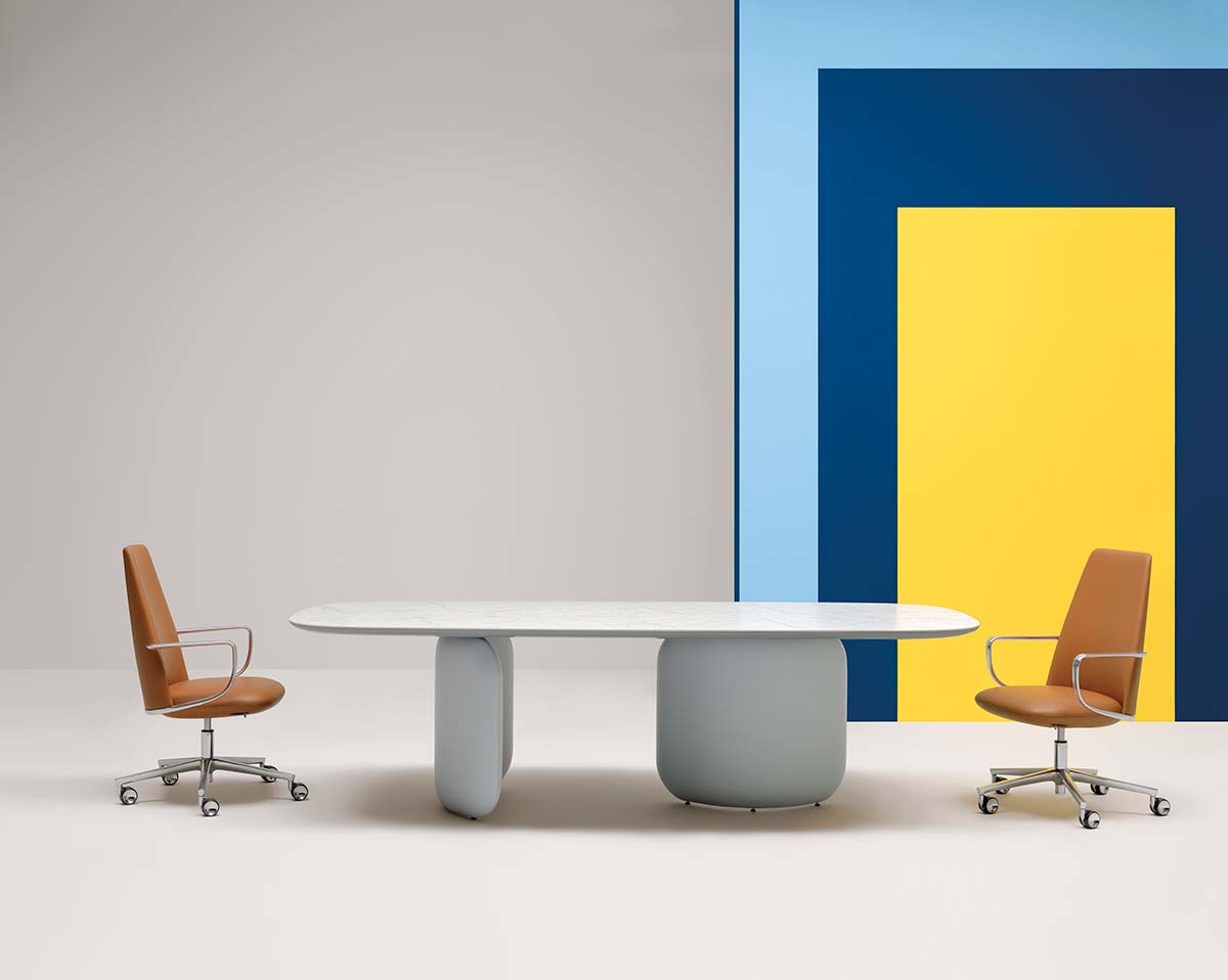 The Pedrali office in five acts