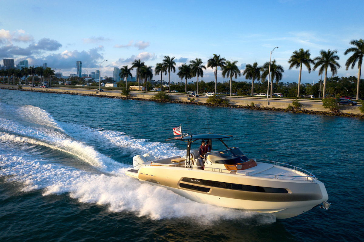 Yamaha and Invictus Yacht, together