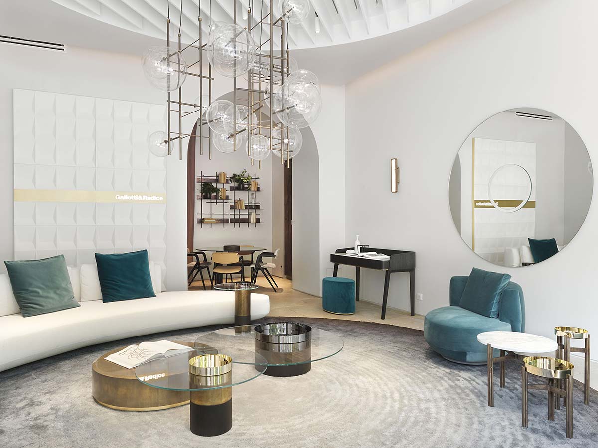 The Gallotti&Radice boutique in the center of Paris