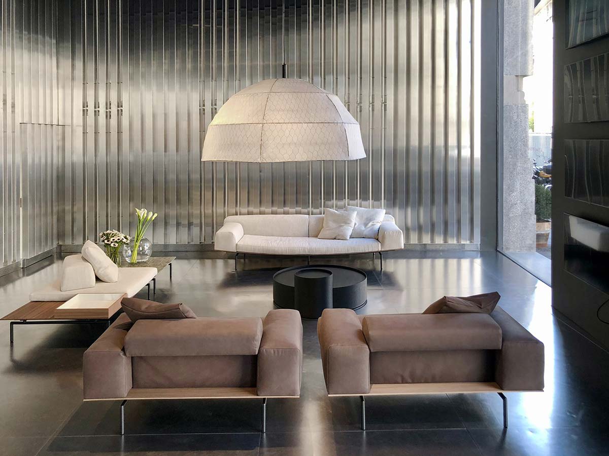 A new setting for the Living Divani Gallery
