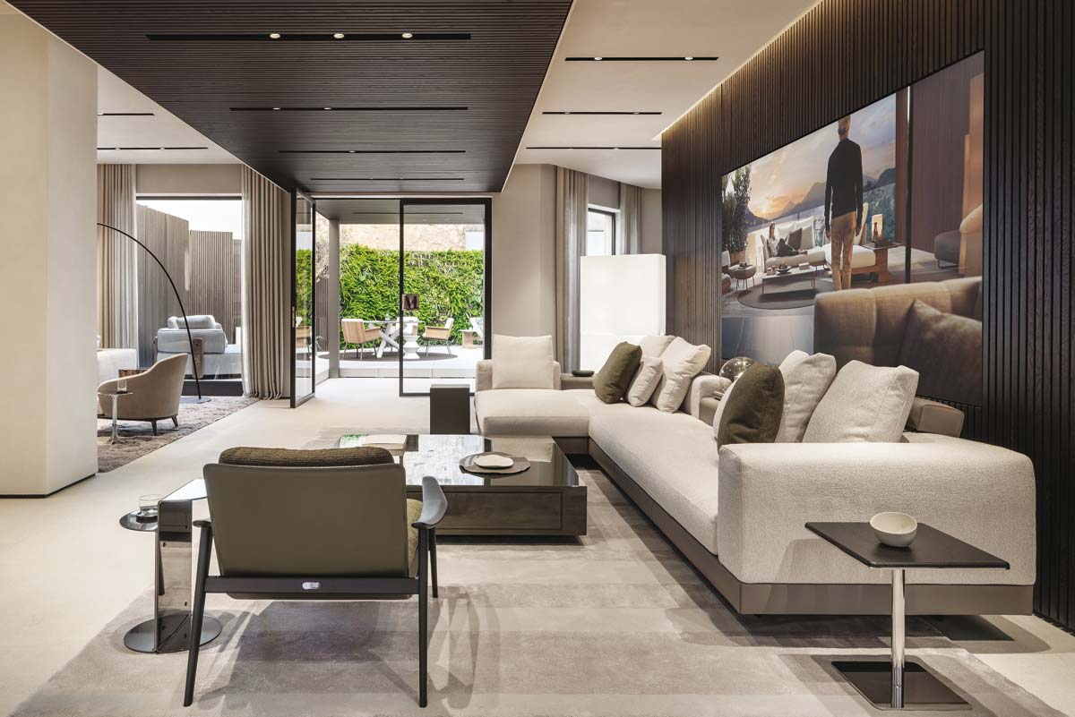 Lo stile Minotti che conquista il Mediterraneo