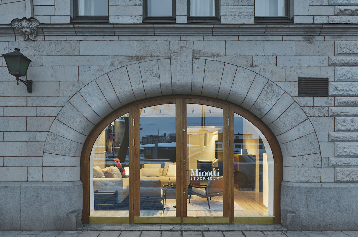 Minotti opens in Stockholm