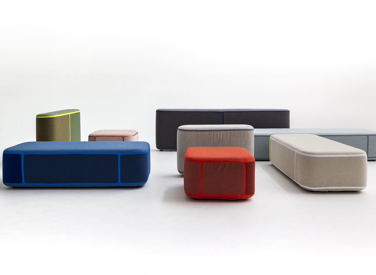 Moroso plays with materials