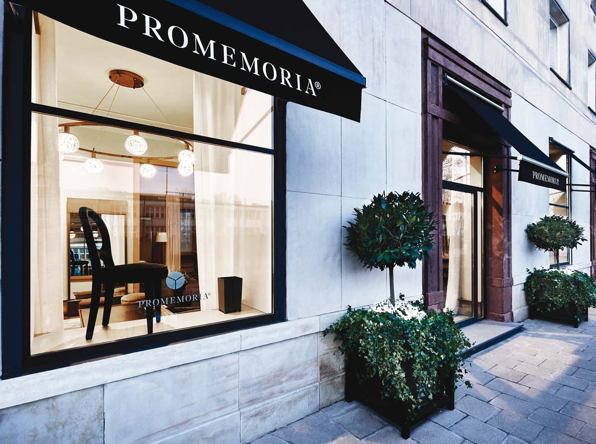 Promemoria, nuovo showroom a Varsavia