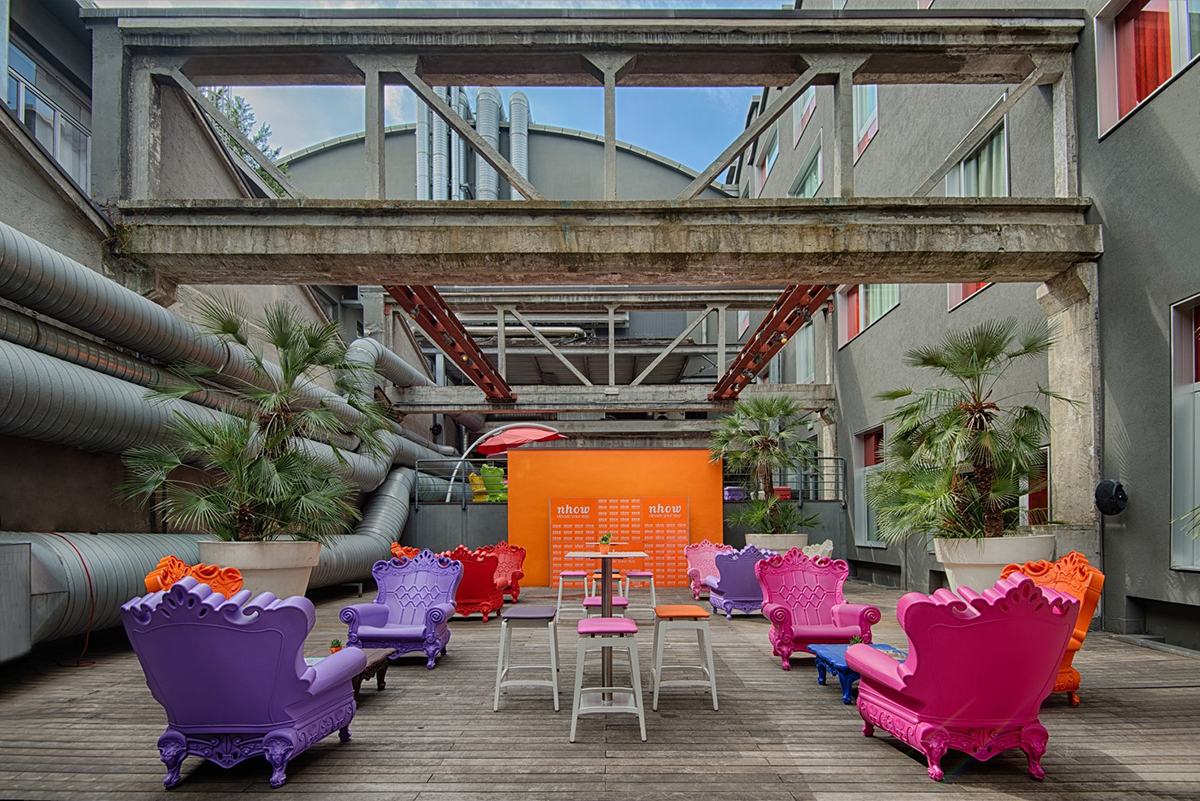 Giardini Wallcoverings is also among Nhow itineraries