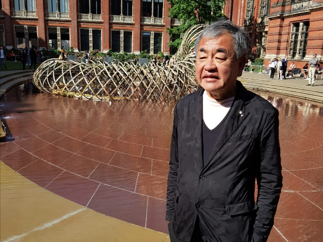 Kengo Kuma, master of lightness, in London