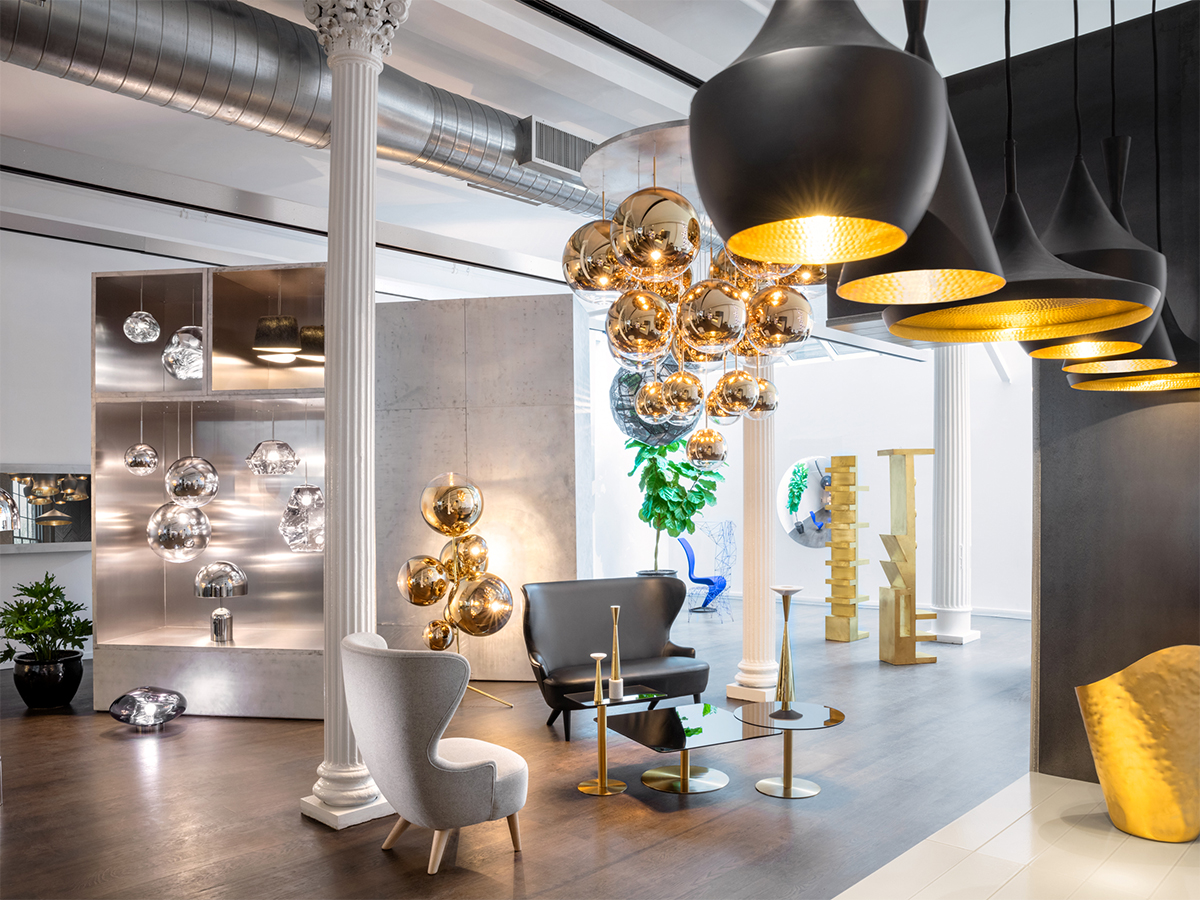 Tom Dixon lands in the USA