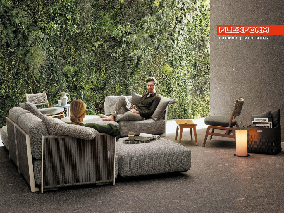 La nuova (e prima) campagna Flexform Outdoor