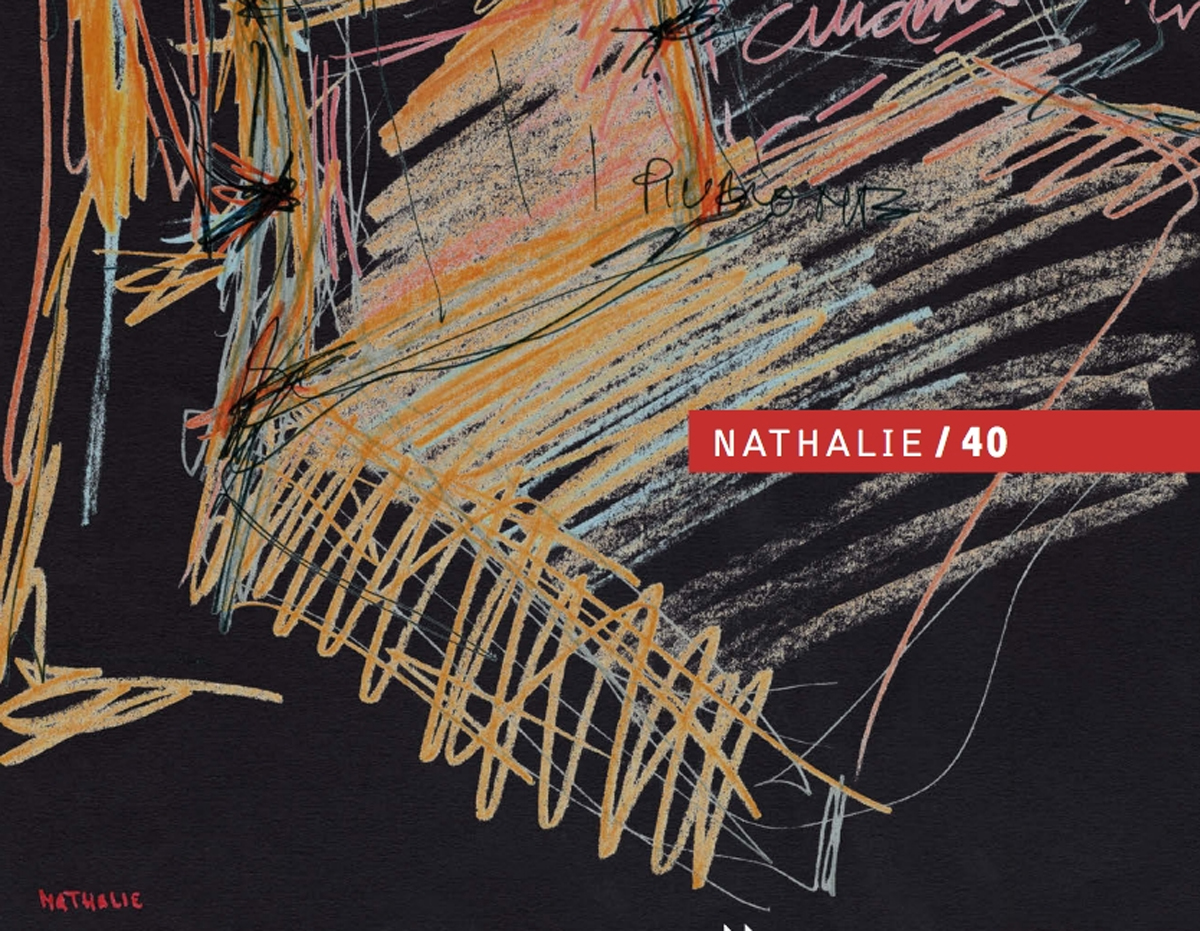 Nathalie unties 40 bows