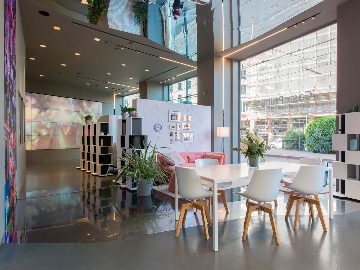 Virtuale e reale si incontrano a Casa Philips