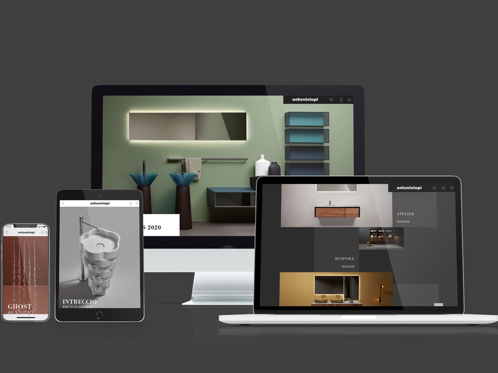 Antoniolupi launches its new website