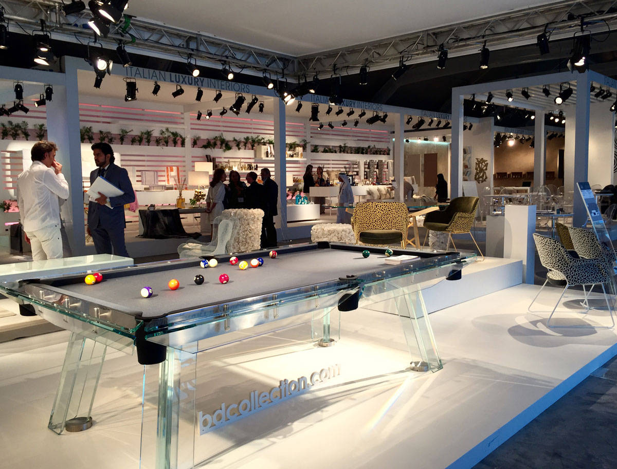 Italian Luxury Interiors for the first time at Downtown Design Dubai