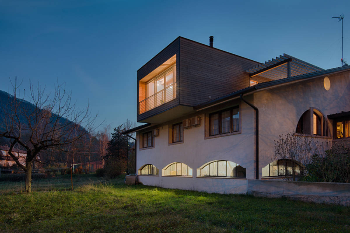 Sul tetto la casa ecosostenibile