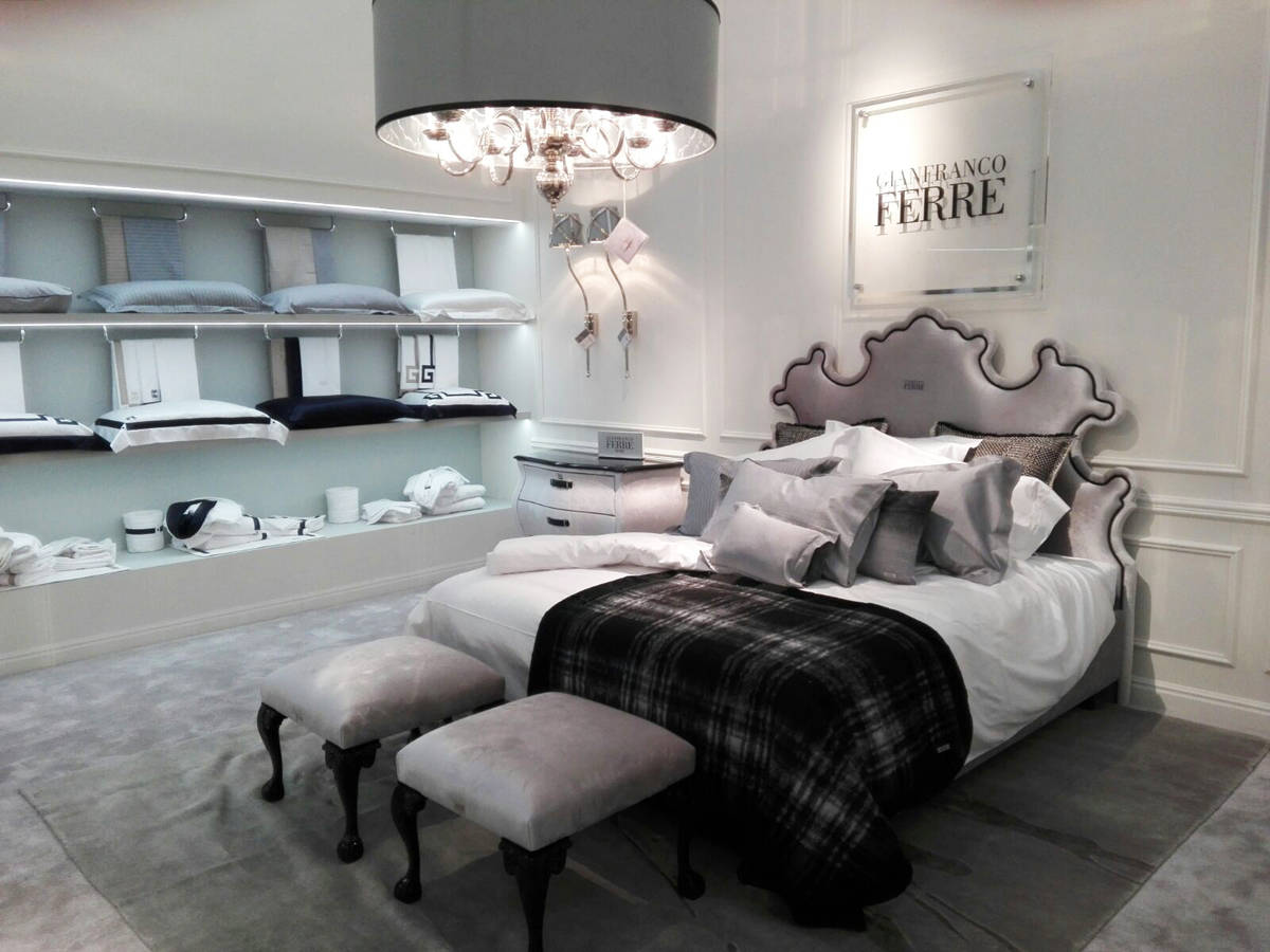 Accessori in primo piano per Gianfranco Ferré Home