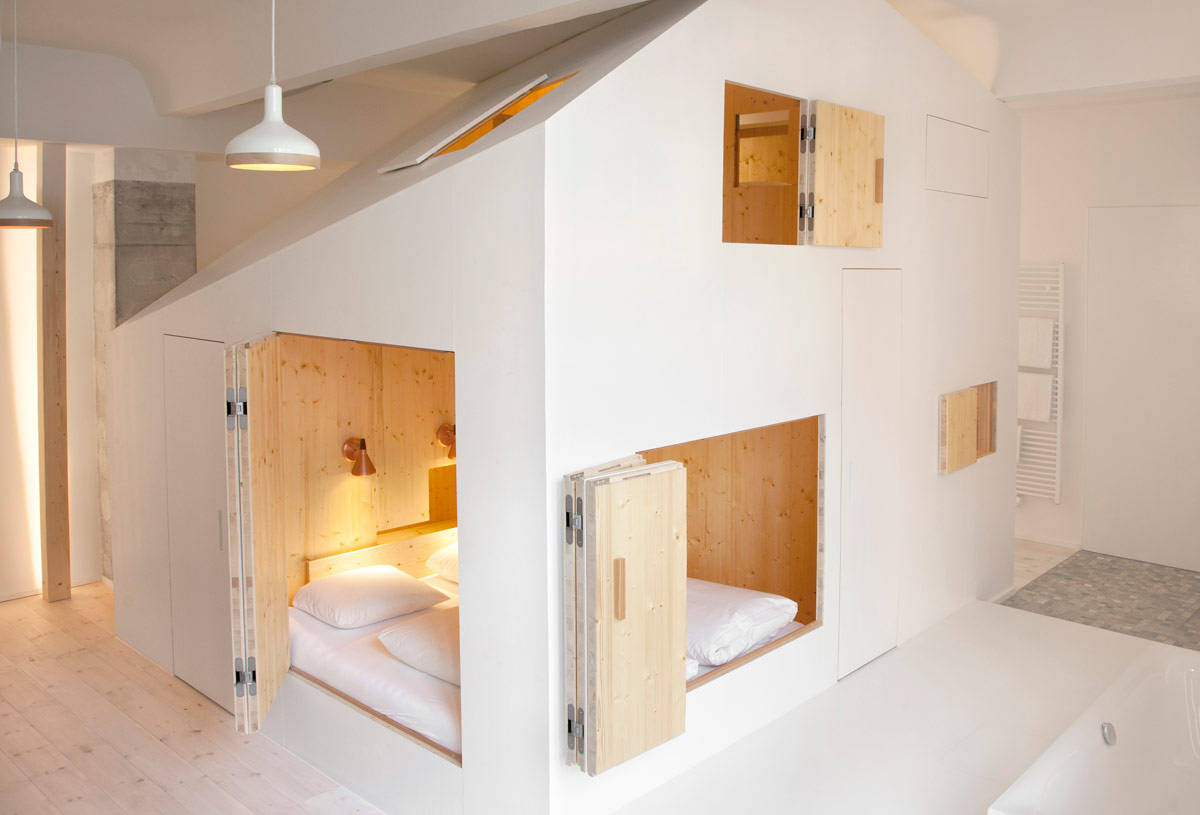 Michelberger Hotel: la casa/suite a incastro