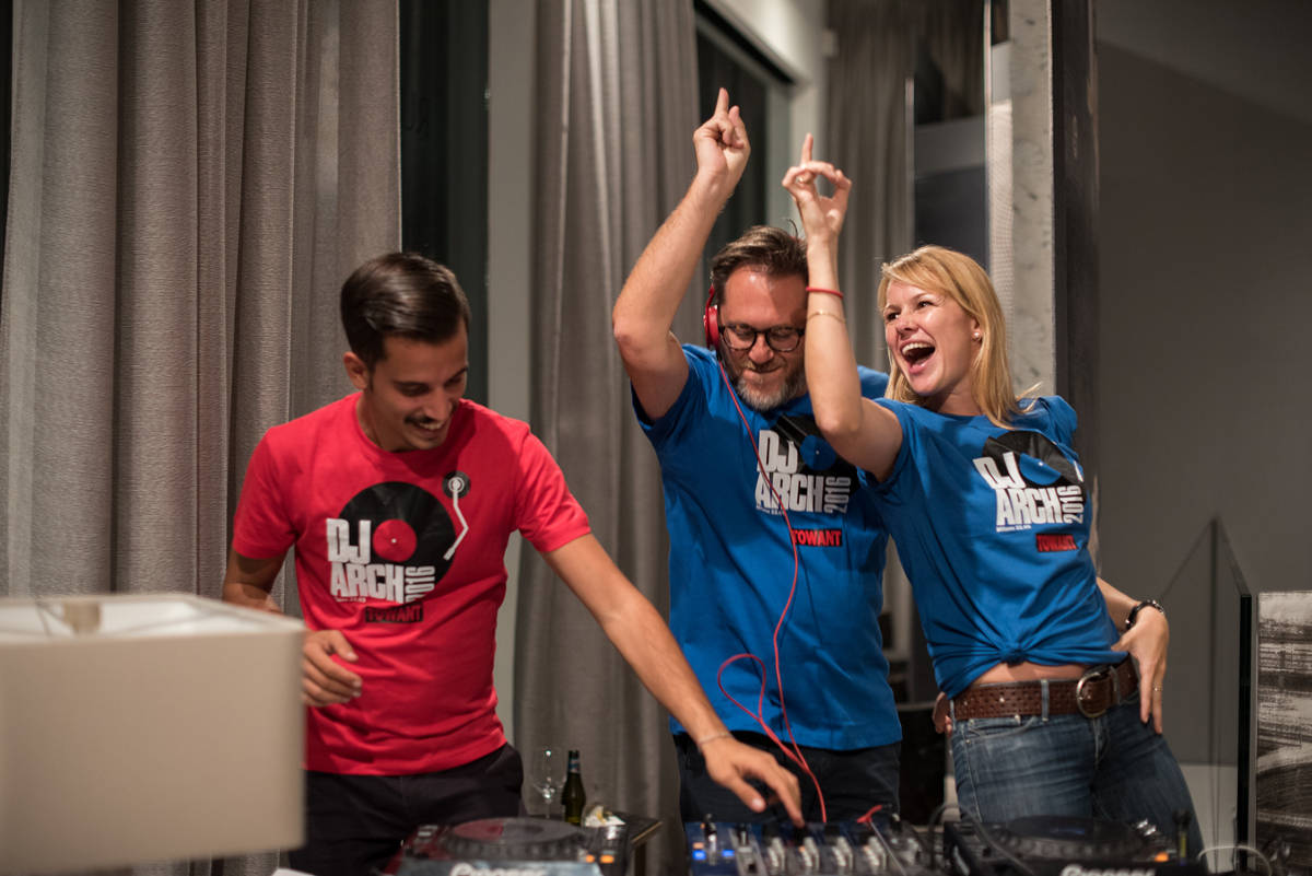 Architetti al DJ Set