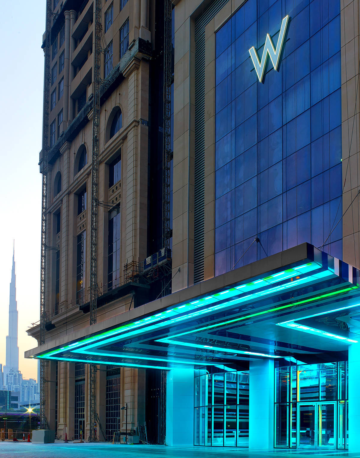Il design globale del W Dubai