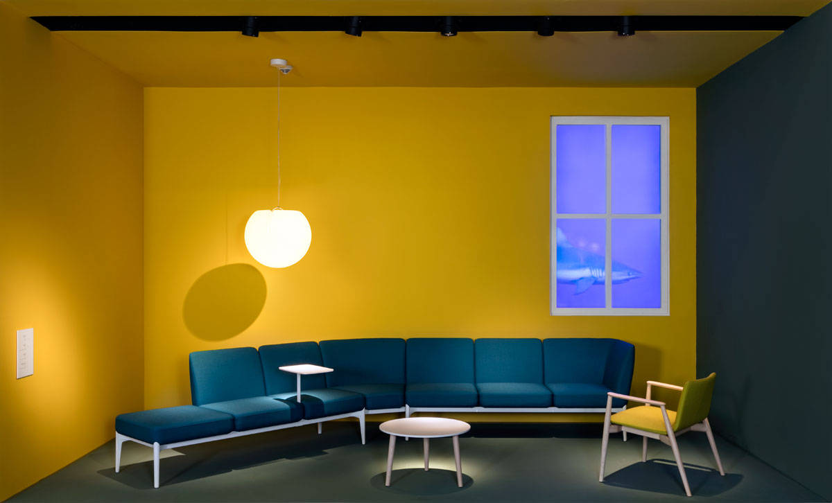 Design e ironia nella work gallery di Pedrali