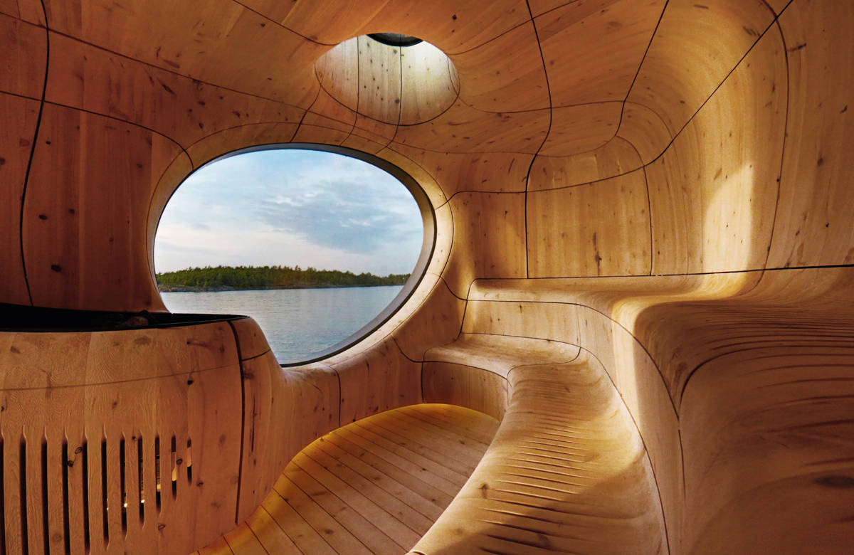 Benessere con vista sulla baia in Canada