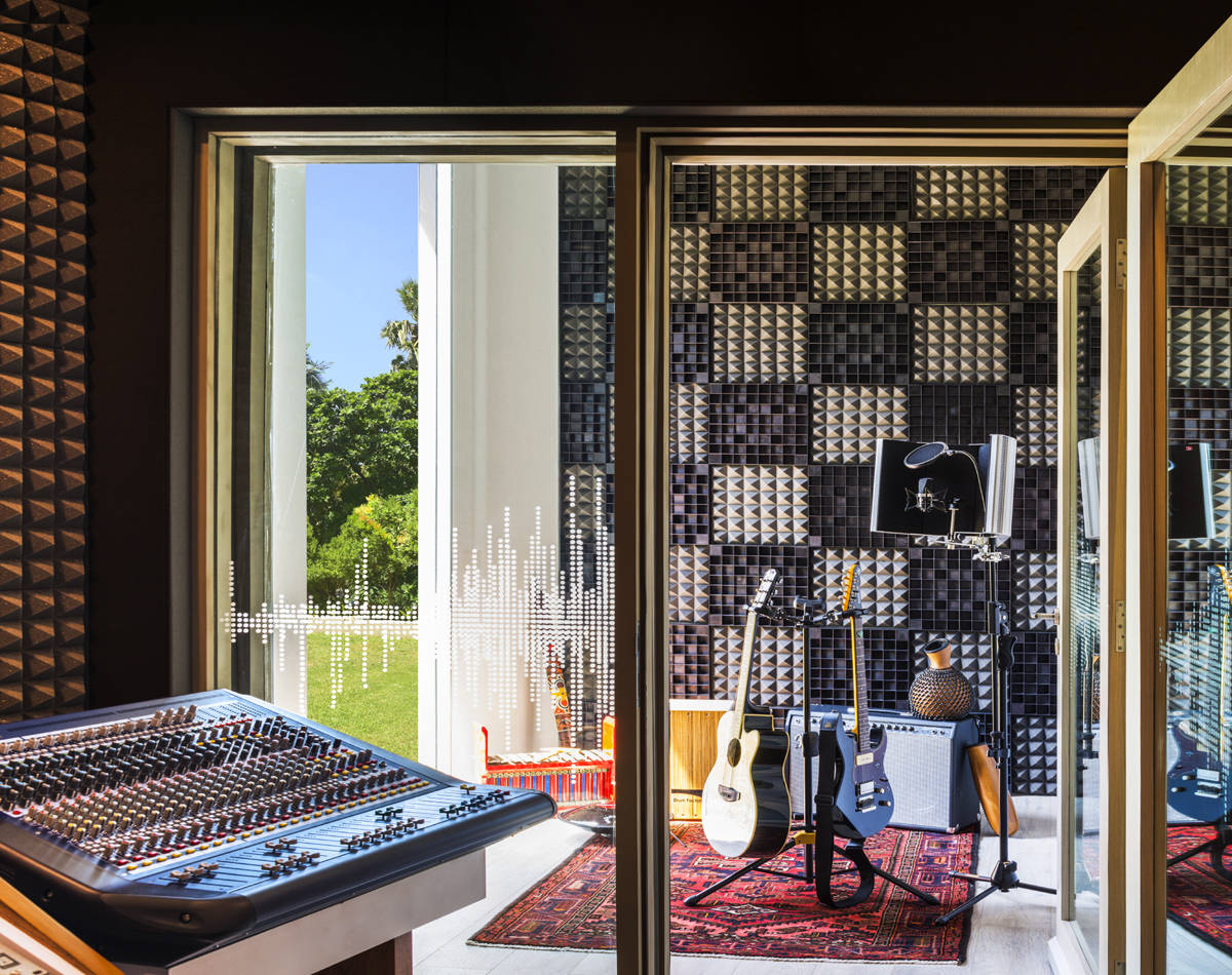 Record, remix and relax alla W Sound Suite di Bali