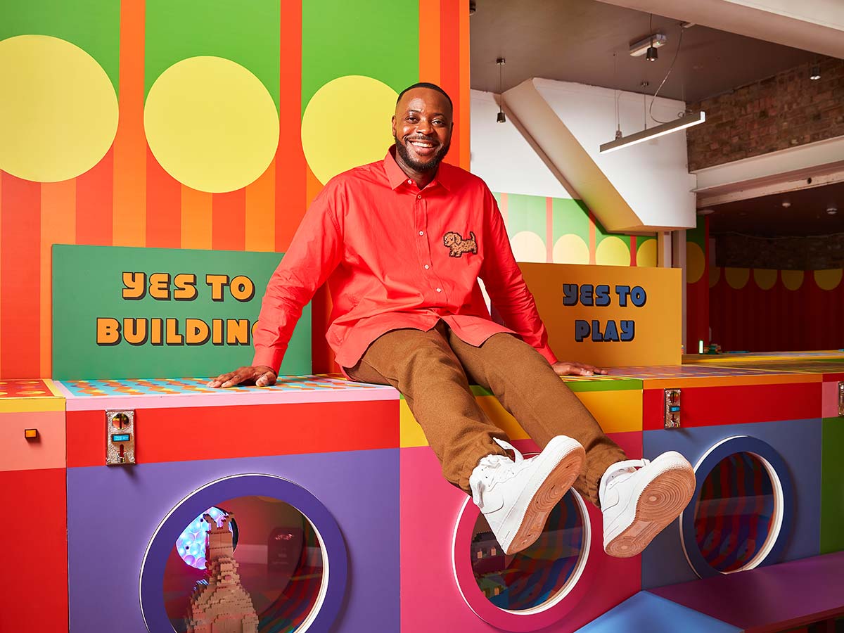 Yinka Ilori, the artist who dreams of London in color