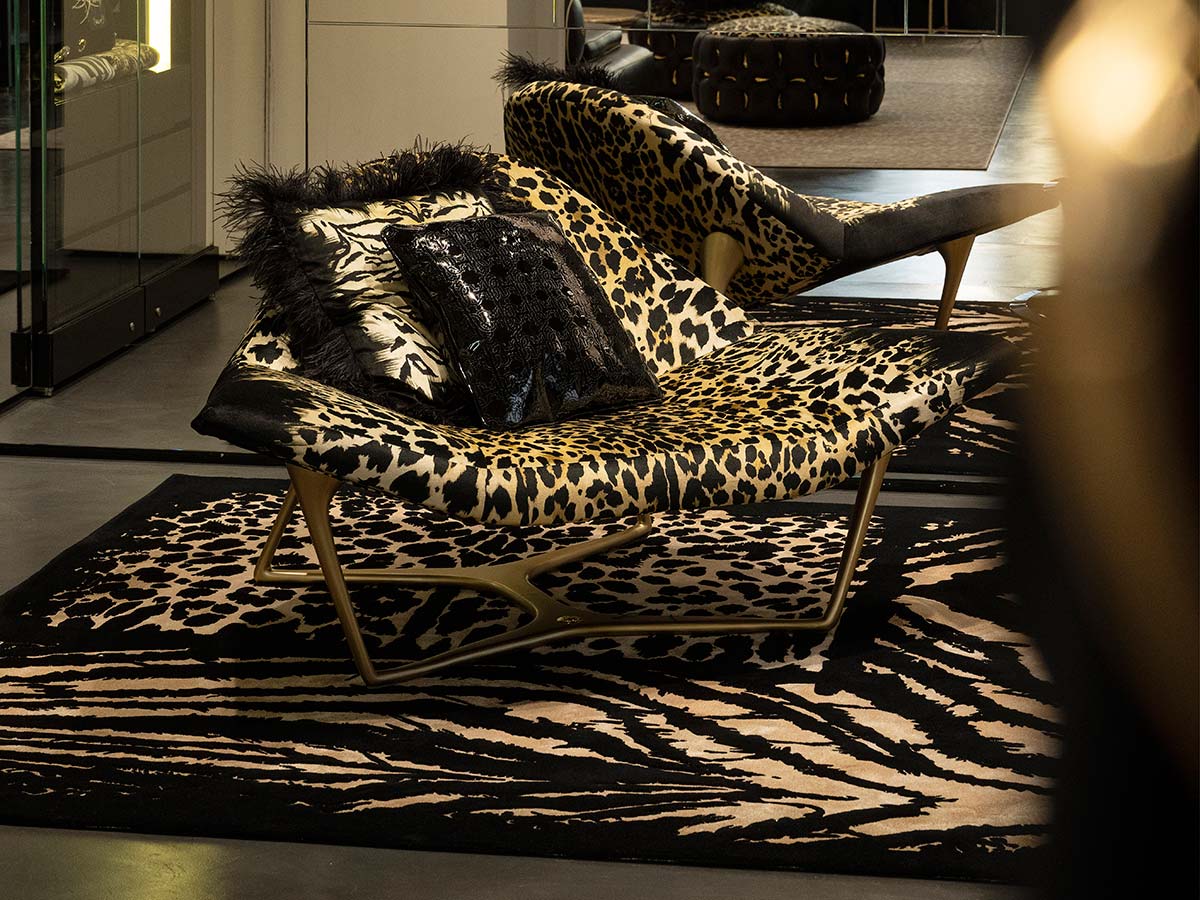 Sahrai gets scratchy: a daring look for Cavalli Home Interiors