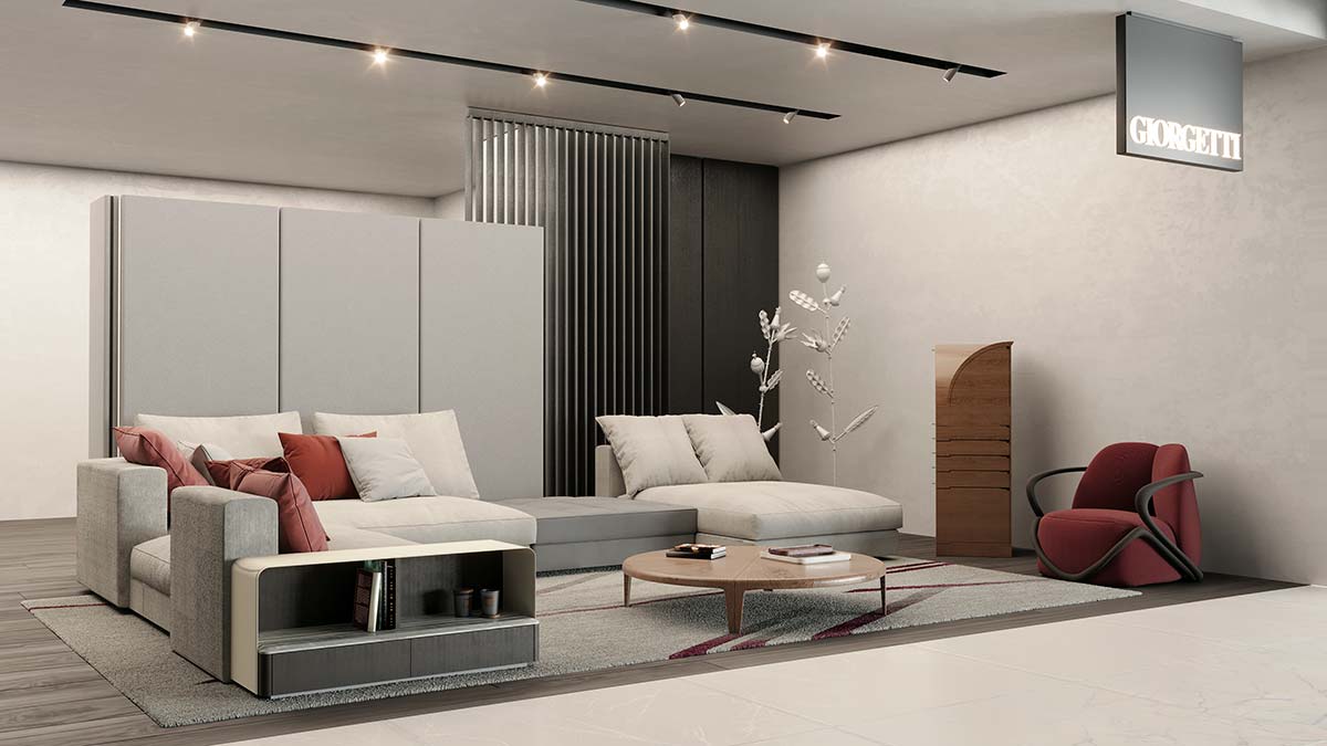 Giorgetti in Korea with Hyundai Livart