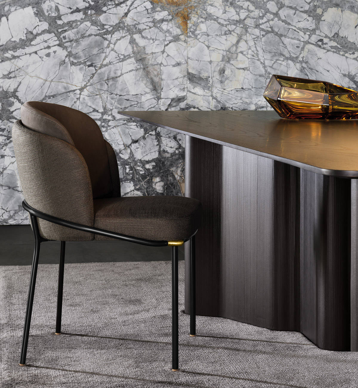 Christophe Delcourt in squadra con Minotti