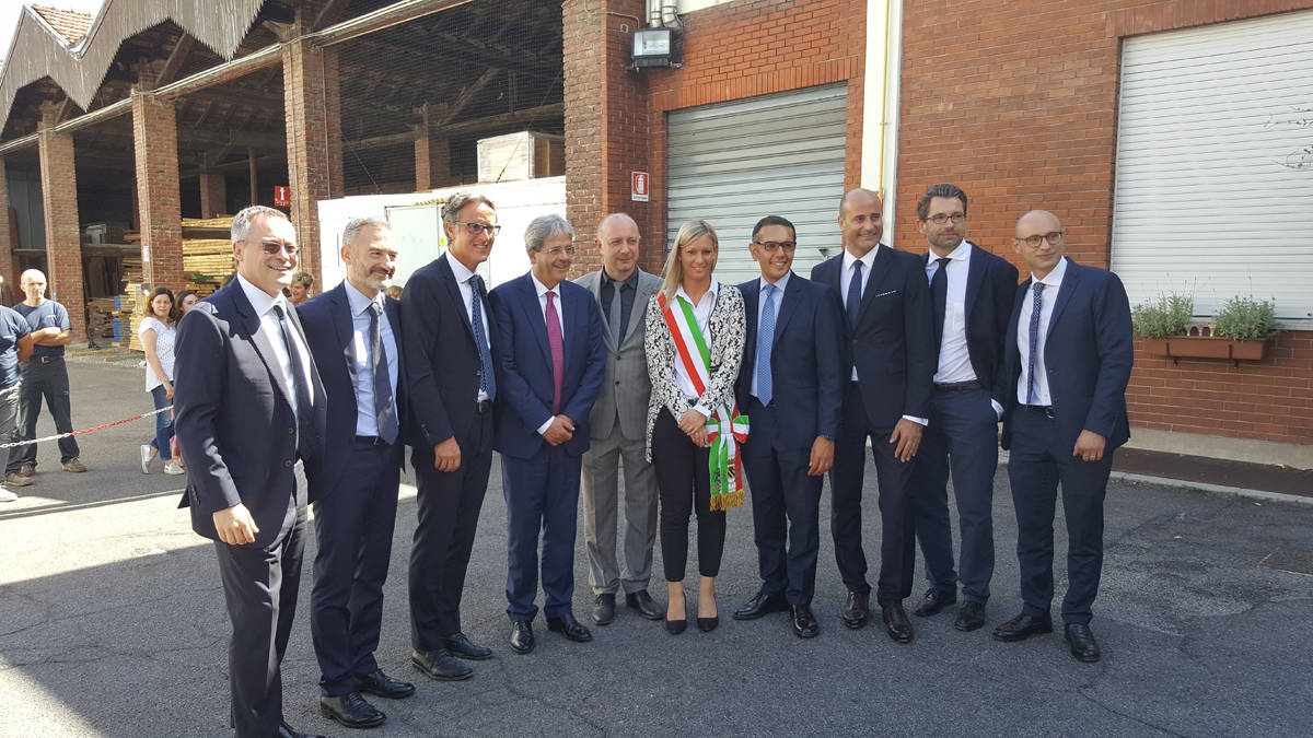 Giorgetti tappa del tour del Presidente Gentiloni