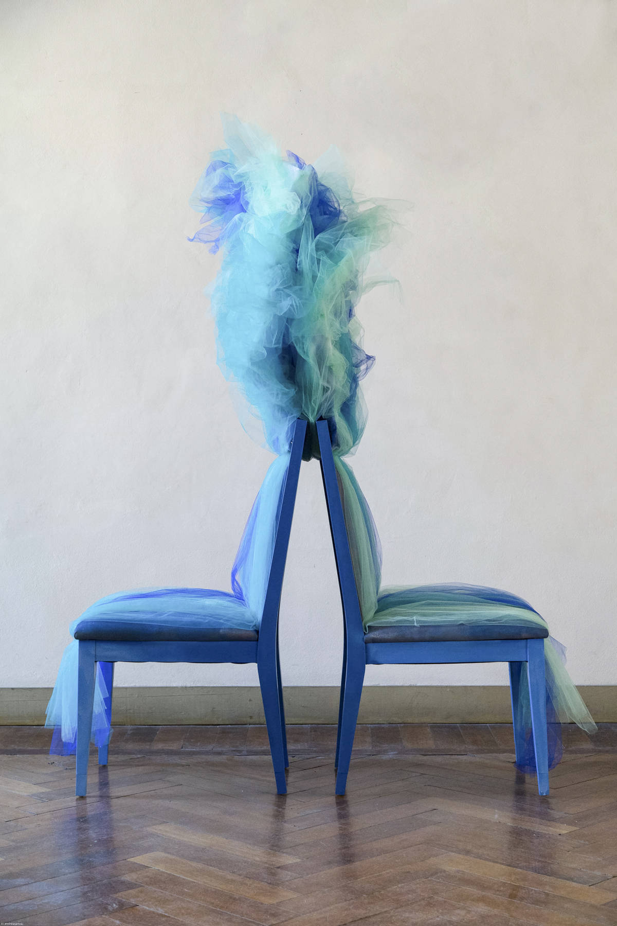Un'esplosione di blu per Giorgio Collection