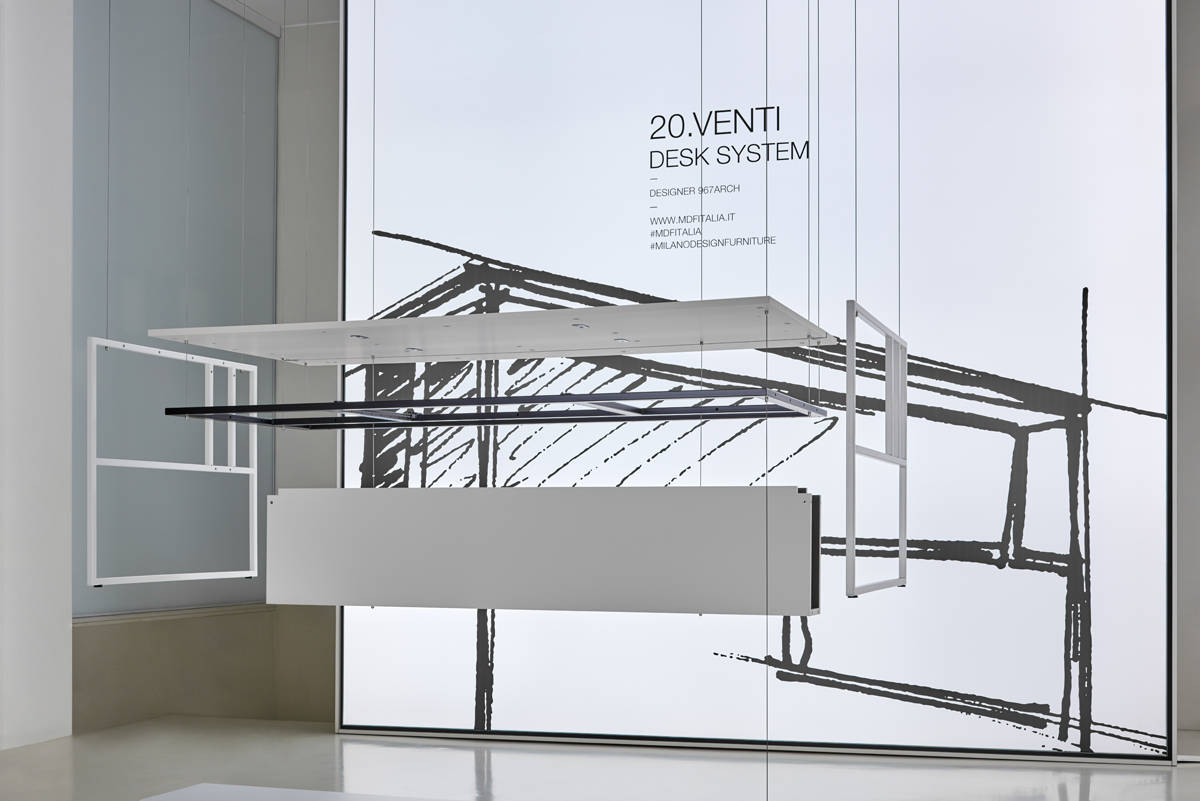The MDF Italia family is enlarged with 967Arch