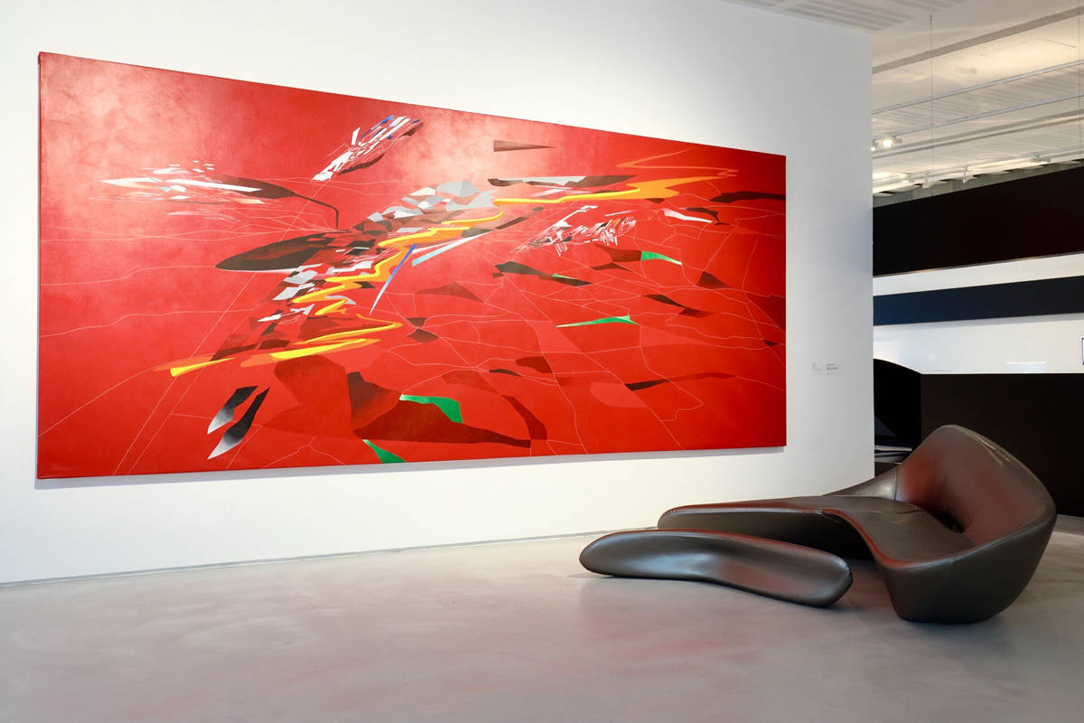 B&B Italia in mostra per Zaha Hadid