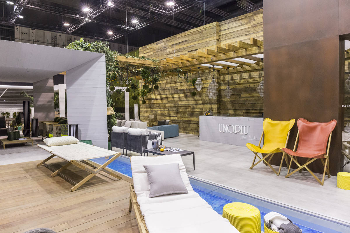 The Villa per Unopiù, spazi e design ibridi fra esterni ed interni