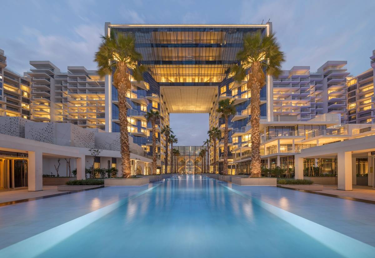 La spettacolo senza fine del Viceroy Palm Jumeirah