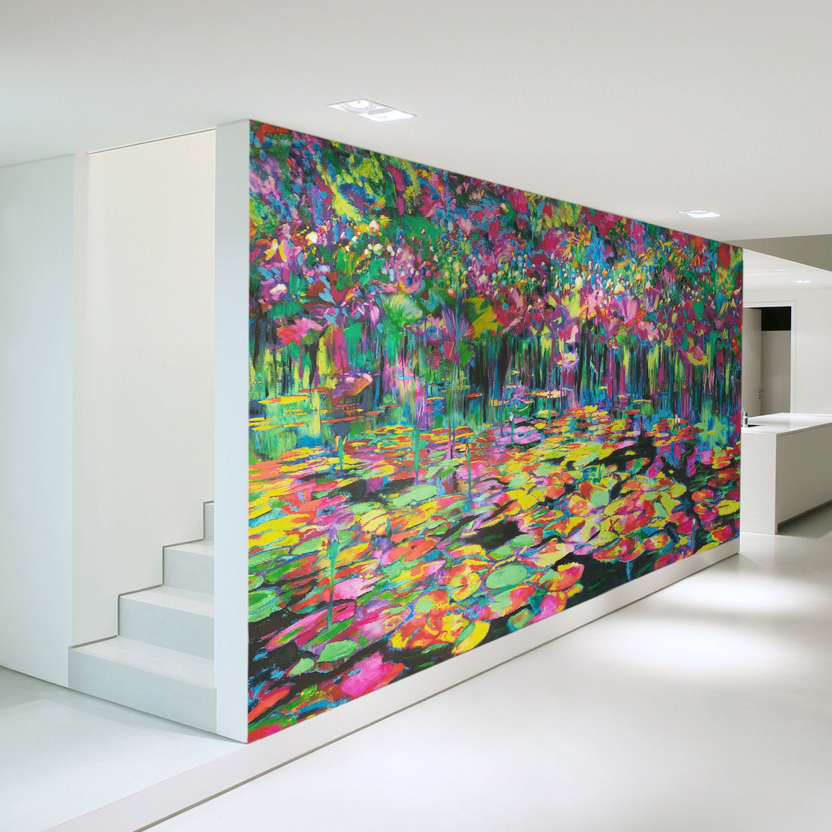 WallPepper/Group and Cornelia Hagmann: Technicolor nature