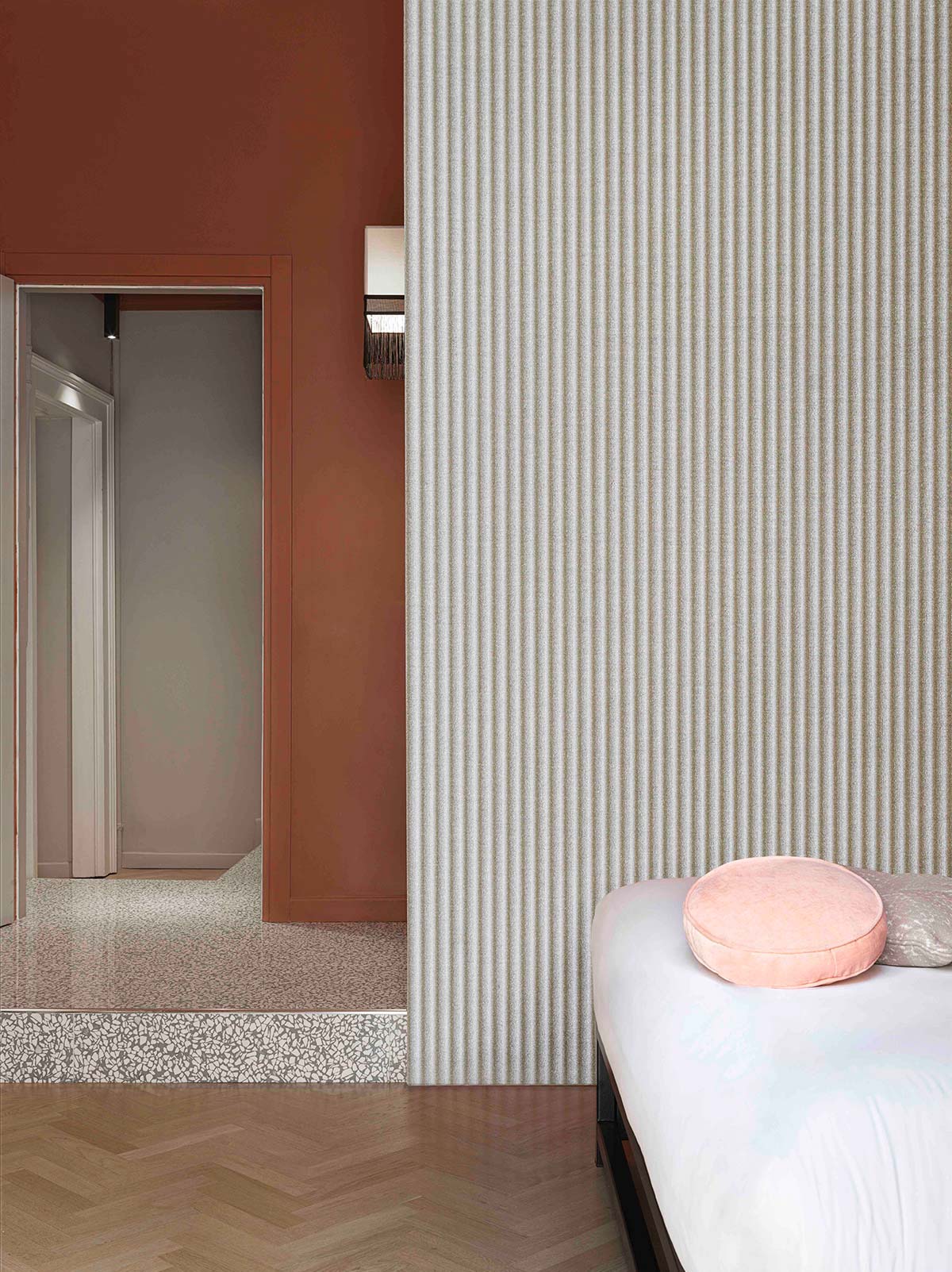 Millerighe, Wave Acoustic Wall collection, Rubelli Acoustics by Slalom