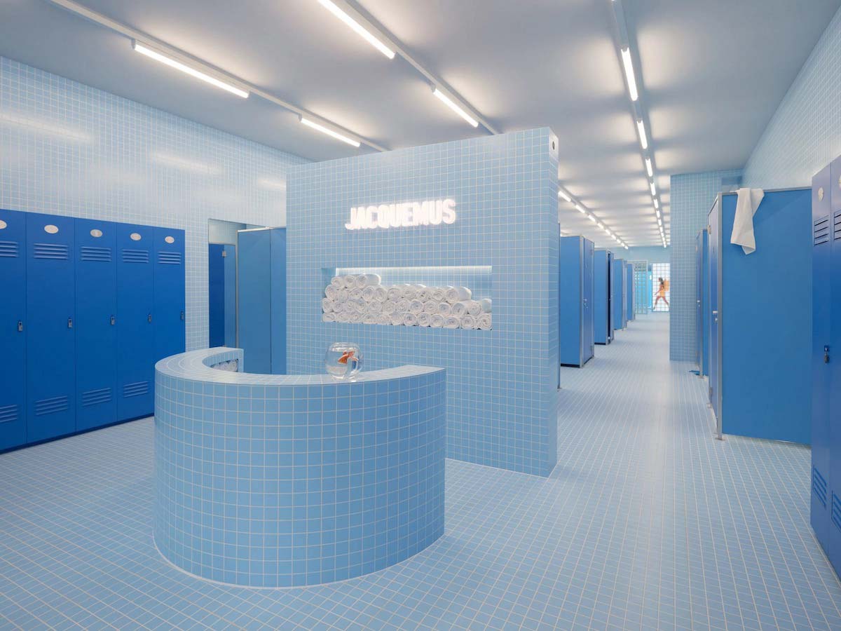Jacquemus in London: into the blue