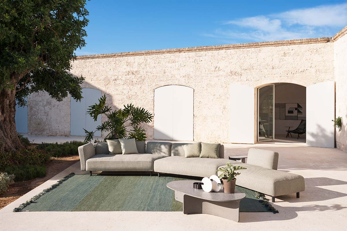 At the Salone del Mobile, the outdoor furniture of Roda is sustainable and happy