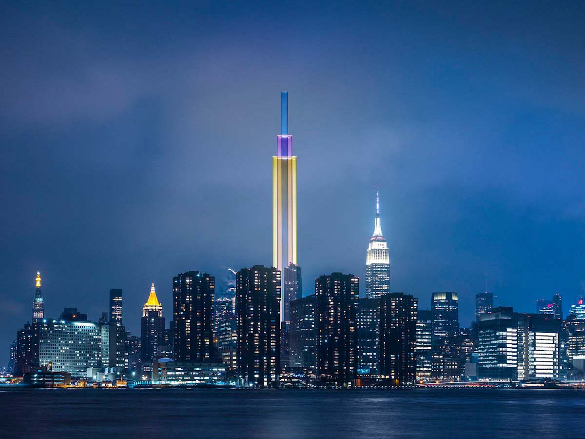 Uptown by Foscarini: skyscraper of light