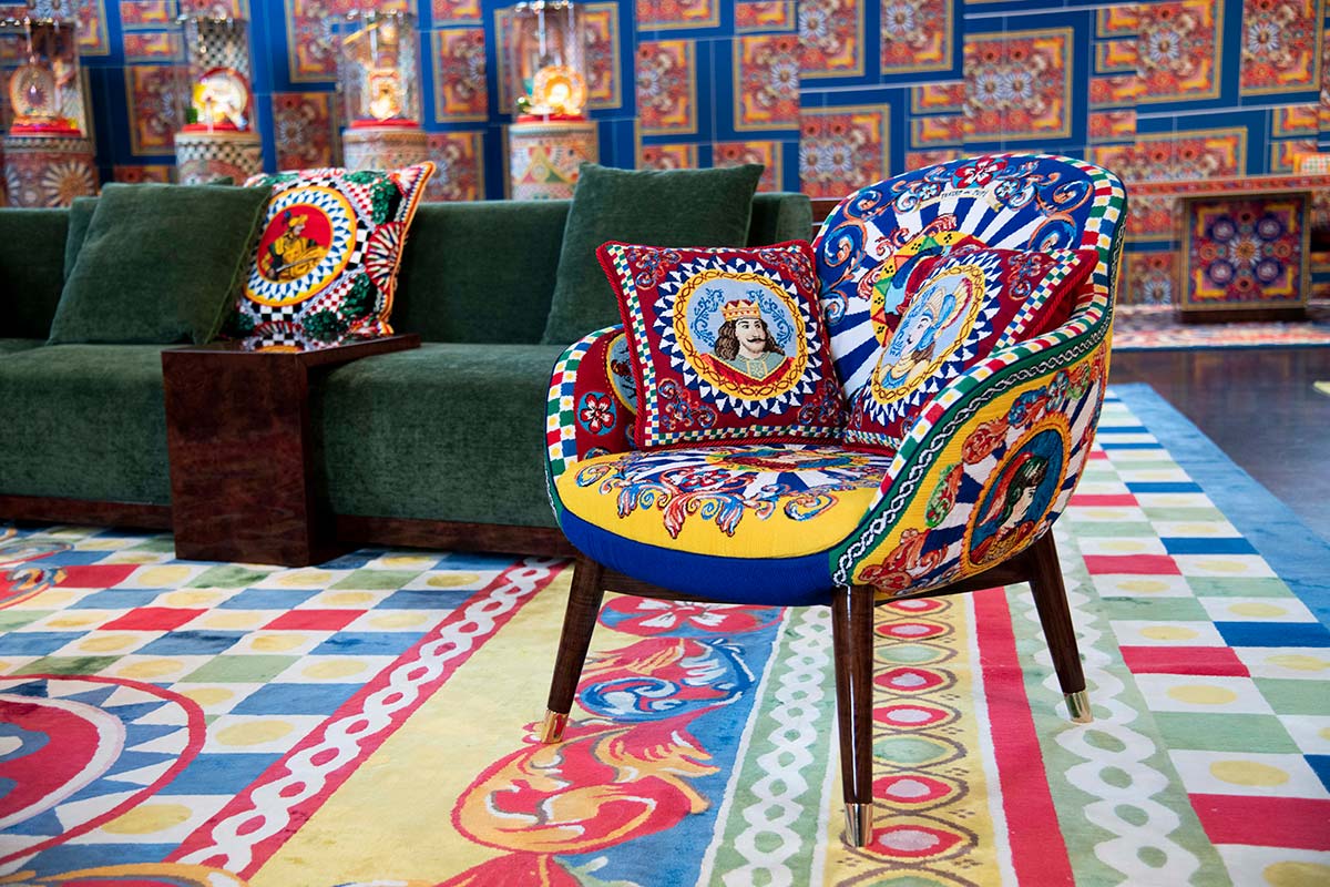 The true spirit of Sicily in the Dolce&Gabbana home