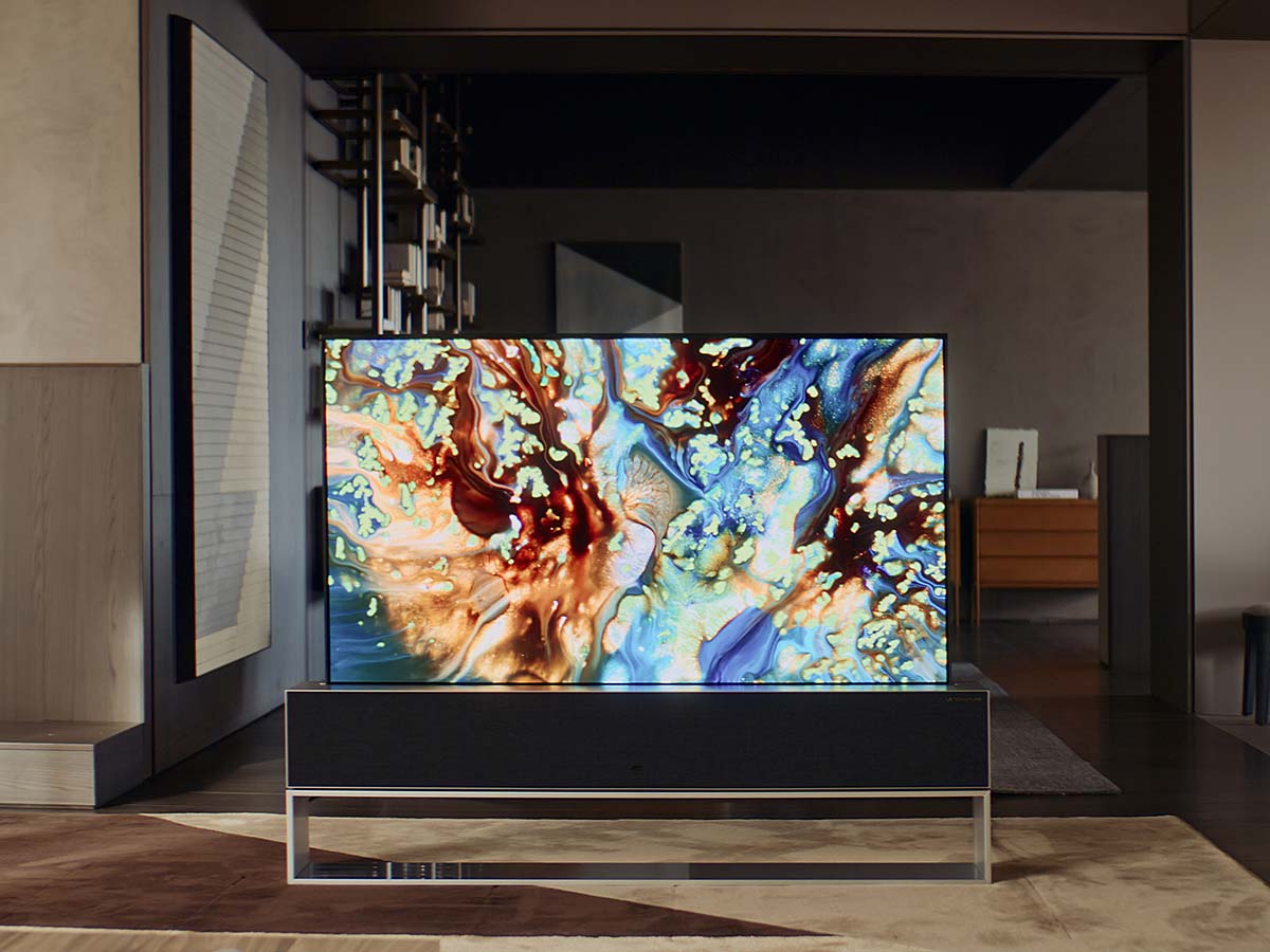 LG SIGNATURE OLED TV R: technology and design for an unprecedented object