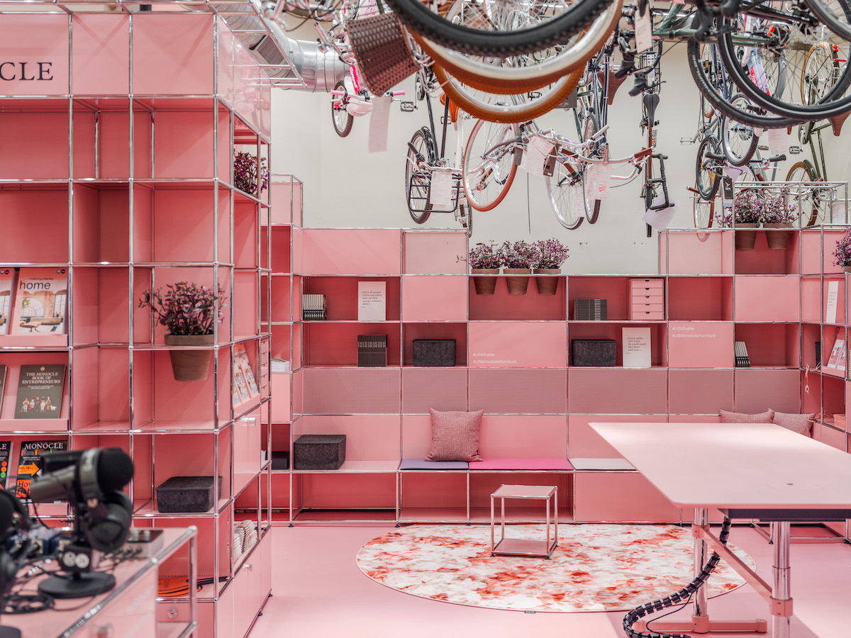 USM Haller: un mondo tutto rosa