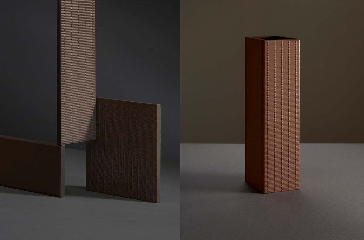 Wabi-Sabi collection by Decoratori Bassanesi, Design Federica Biasi - Photo © Zanetti Bellomo
